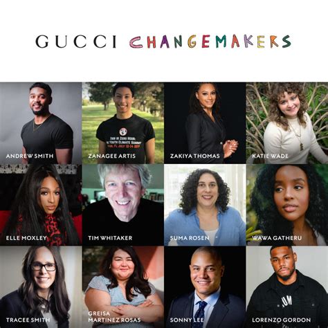 gucci changemakers global fund.